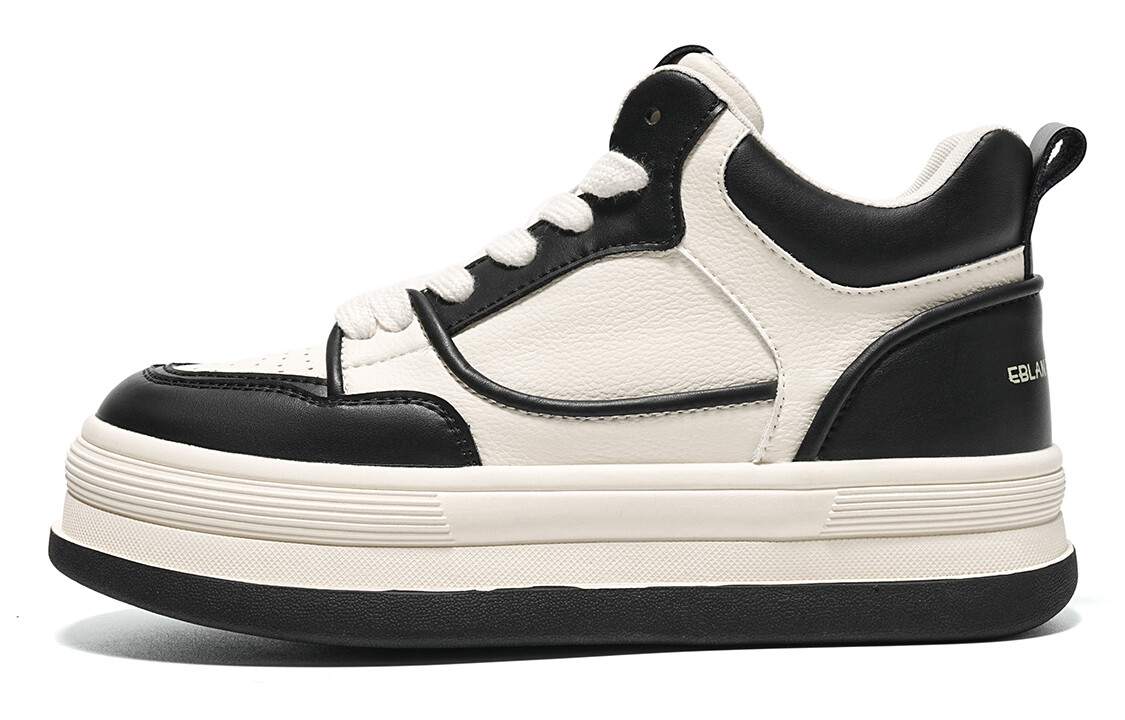 Кеды, скейтборд обувь женская высокая бежевый/черный Eblan
Кеды, скейтборд обувь женская высокая бежевый/черный Eblan