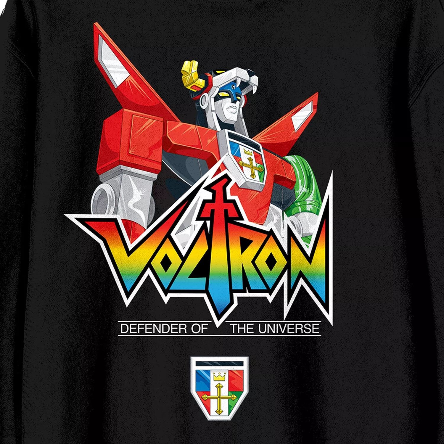 Мужской пуловер с длинными рукавами и графическим рисунком Voltron Defender Licensed Character
Мужской пуловер с длинными рукавами и графическим рисунком Voltron Defender Licensed Character