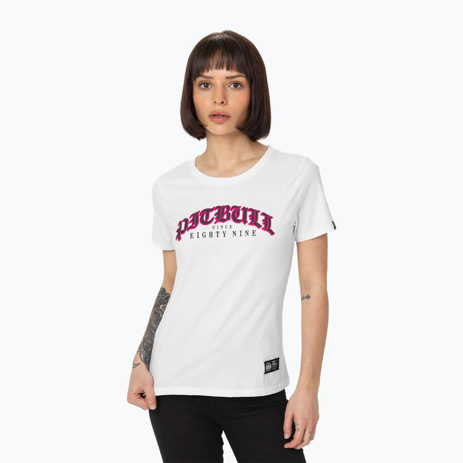 Женская футболка с татуировкой Pitbull
Женская футболка с татуировкой Pitbull