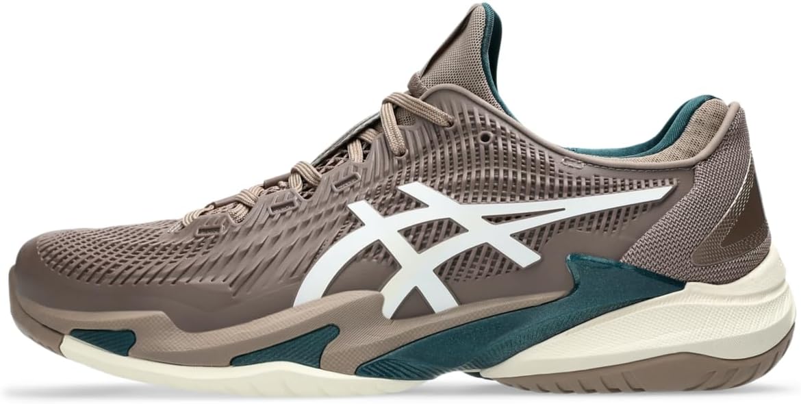 Теннисные кроссовки Asics Men's Court FlyteFoam 3, белый/коричневый
Теннисные кроссовки Asics Men's Court FlyteFoam 3, белый/коричневый