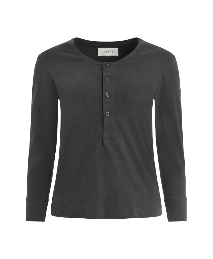 Футболка с длинными рукавами The Great, черный
Футболка с длинными рукавами The Great, черный