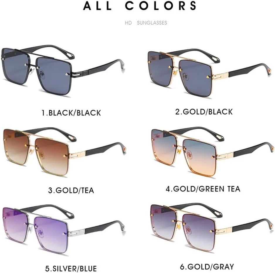 Винтажные солнцезащитные очки для женщин, модный тренд, солнцезащитные очки для мужчин, очки для вождения, женские очки с защитой от УФ-излучения UV400 HVTVTLA, Gold
Винтажные солнцезащитные очки для женщин, модный тренд, солнцезащитные очки для мужчин, очки для вождения, женские очки с защитой от УФ-излучения UV400 HVTVTLA, Gold