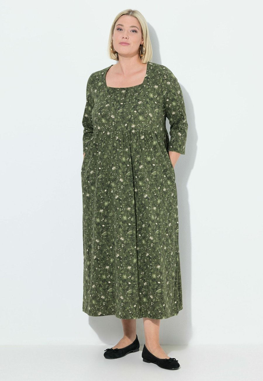 Платье Ulla Popken TWISTING FLORAL EMPIRE, Olive Grey/Olive
Платье Ulla Popken TWISTING FLORAL EMPIRE, Olive Grey/Olive