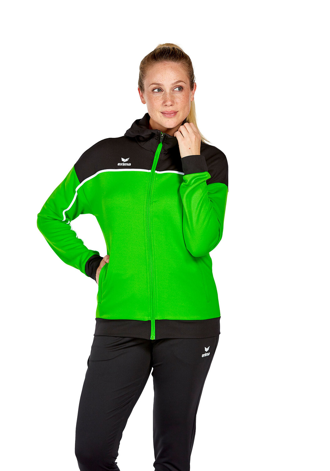 Спортивная куртка erima Change By Erima, зеленый/черный/белый
Спортивная куртка erima Change By Erima, зеленый/черный/белый