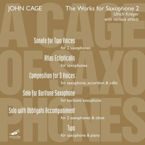 CD диск Cage / Krieger: Works for Saxophone I
CD диск Cage / Krieger: Works for Saxophone I