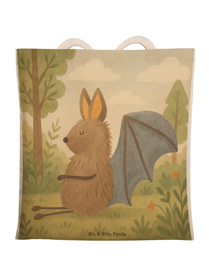 Mr. & Mrs. Panda Сумка-шоппер с изображением сидящей летучей мыши, без надписи, белого цвета
Mr. & Mrs. Panda Сумка-шоппер с изображением сидящей летучей мыши, без надписи, белого цвета