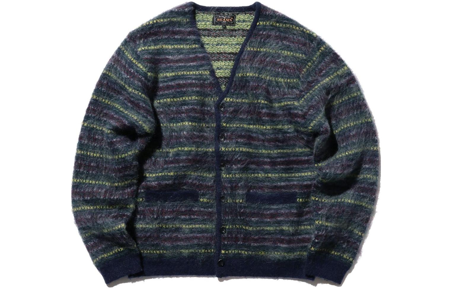 Кардиган в технике фэр-айл Beams, синий
Кардиган в технике фэр-айл Beams, синий