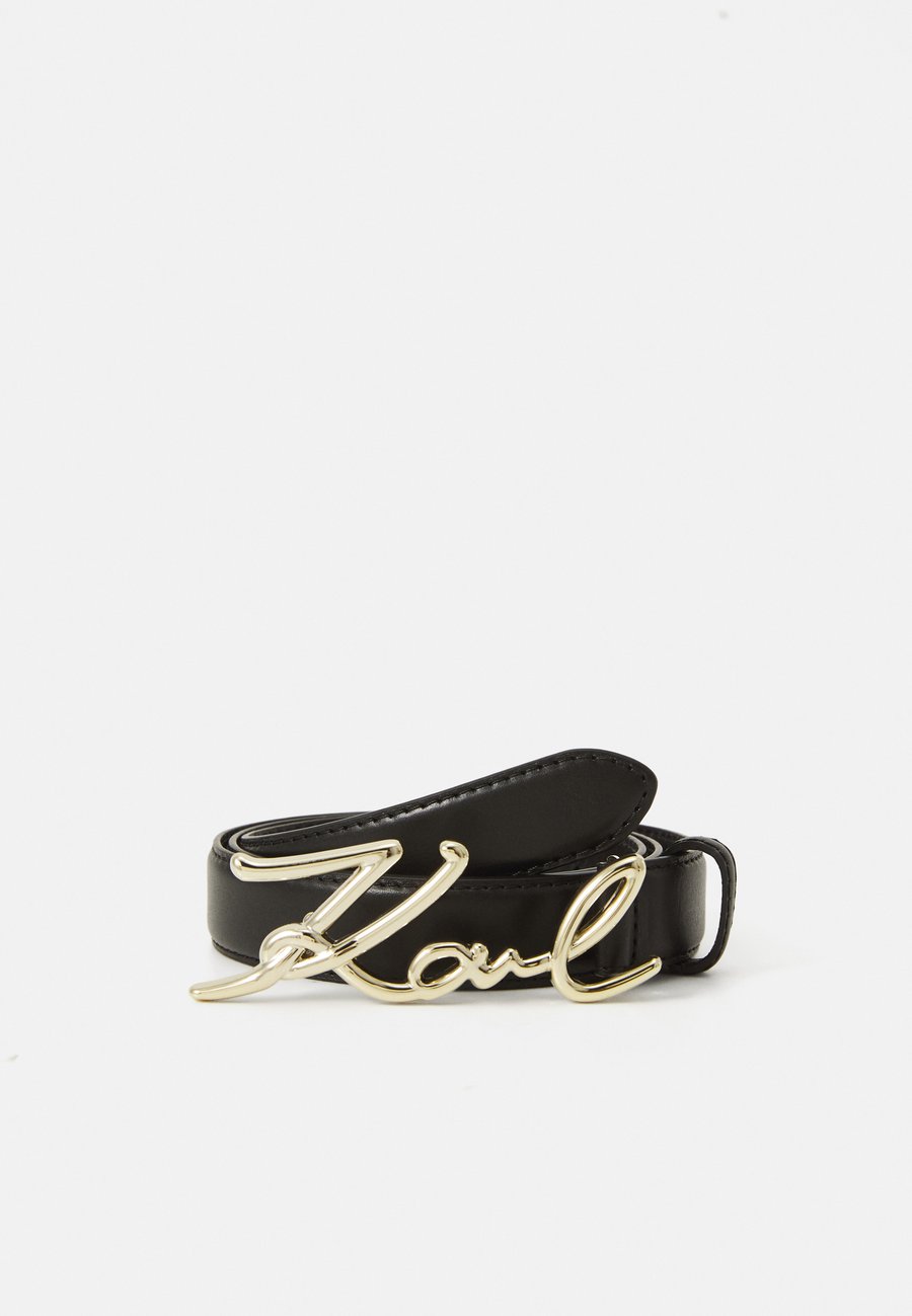 Ремень KARL LAGERFELD K/SIGNATURE BELT, Black/Gold-Coloured/Black
Ремень KARL LAGERFELD K/SIGNATURE BELT, Black/Gold-Coloured/Black