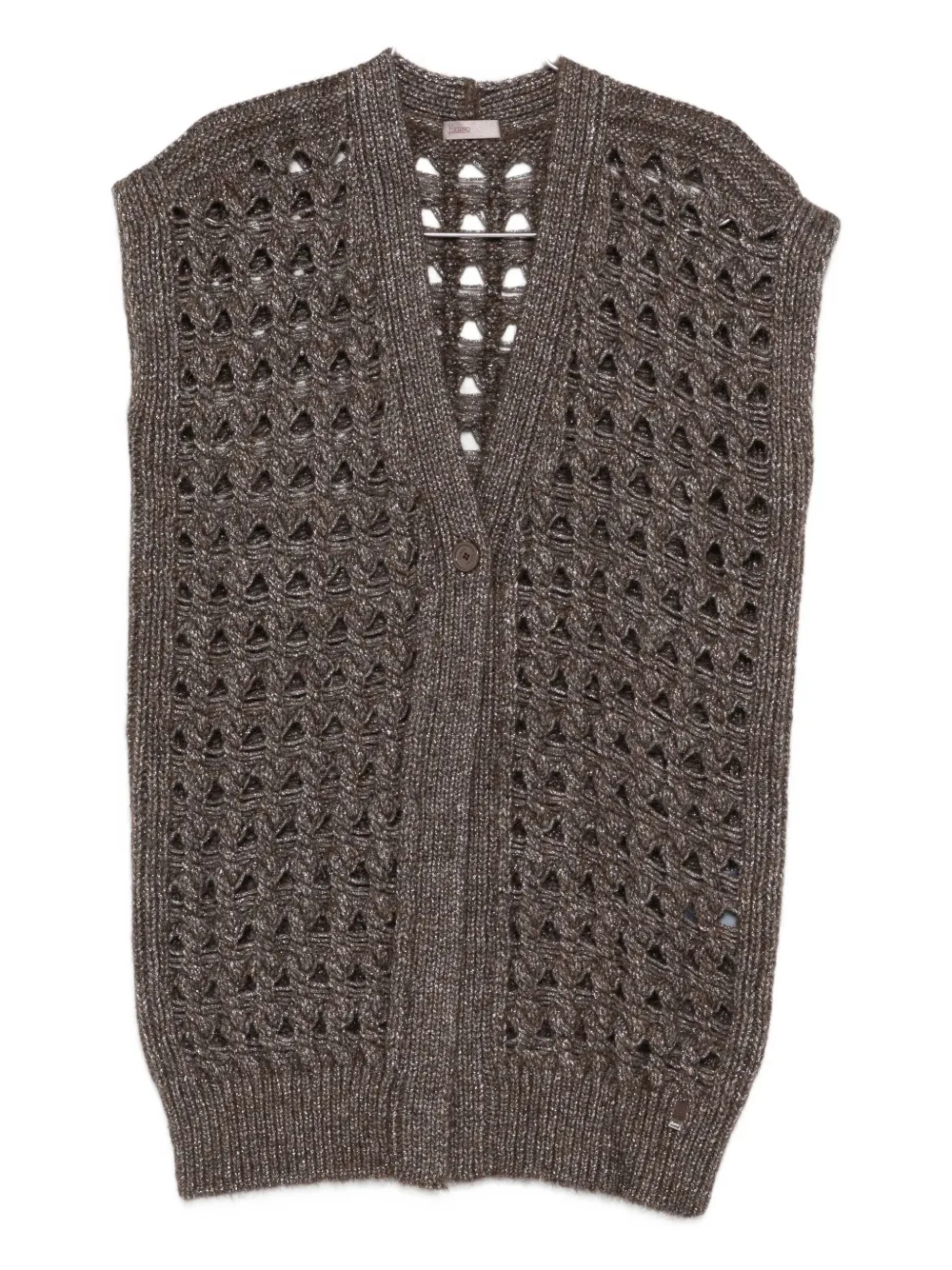 Кардиган крупной вязки Herno, коричневый
Кардиган крупной вязки Herno, коричневый