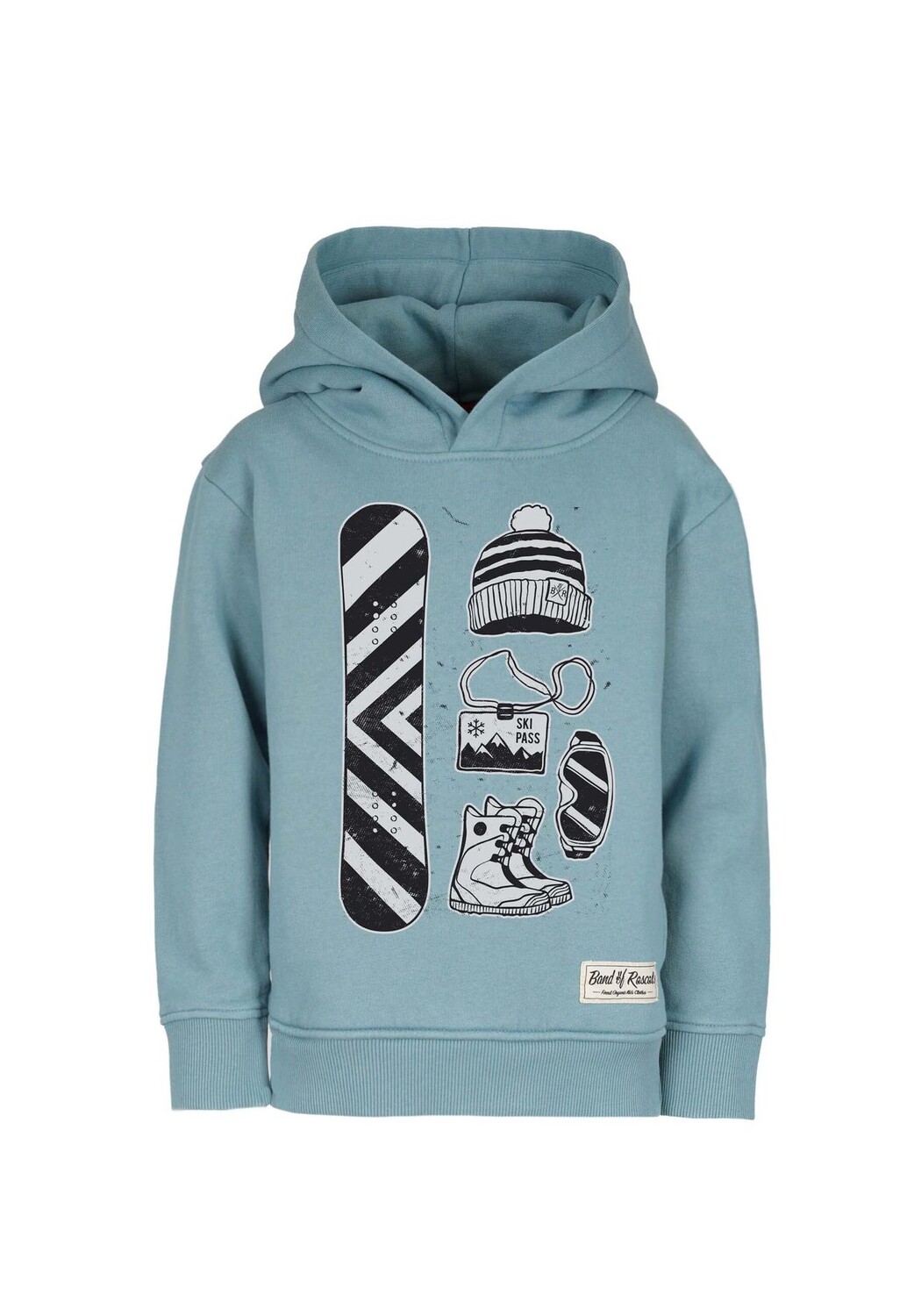 Толстовка для сноуборда Band of Rascals, цвет Arctic Blue
Толстовка для сноуборда Band of Rascals, цвет Arctic Blue