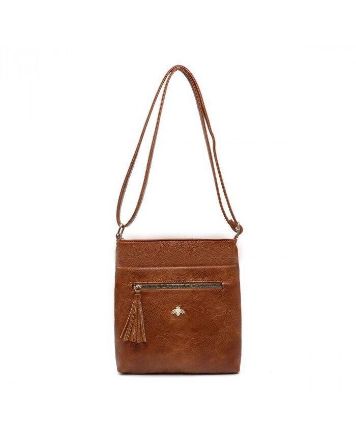 Сумка-мессенджер с кисточкой в виде пчелы/сумка через плечо JFY, коричневый
Сумка-мессенджер с кисточкой в виде пчелы/сумка через плечо JFY, коричневый