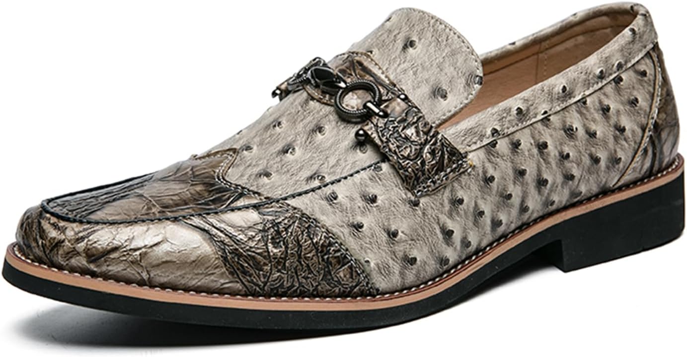 Мужские модные лоферы для повседневной носки, удобные слипоны, классические кожаные пенни-лоферы с металлической пряжкой, деловые повседневные туфли Abborora, бежевый
Мужские модные лоферы для повседневной носки, удобные слипоны, классические кожаные пенни-лоферы с металлической пряжкой, деловые повседневные туфли Abborora, бежевый