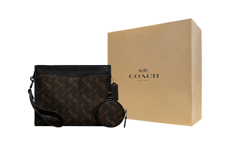 COACH Hitch искусственная кожа сумка через плечо Medium мужская темно-коричневая
COACH Hitch искусственная кожа сумка через плечо Medium мужская темно-коричневая