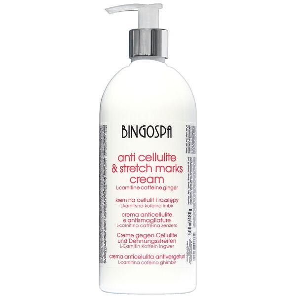 Крем от целлюлита и растяжек L-карнитин, кофеин, имбирь, 500 мл Bingospa
Крем от целлюлита и растяжек L-карнитин, кофеин, имбирь, 500 мл Bingospa