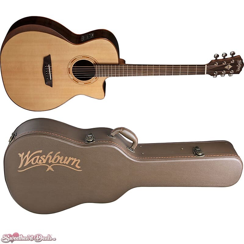 Акустическая гитара Washburn Comfort Series | WCG20SCE Acoustic Electric Guitar with Case
Акустическая гитара Washburn Comfort Series | WCG20SCE Acoustic Electric Guitar with Case