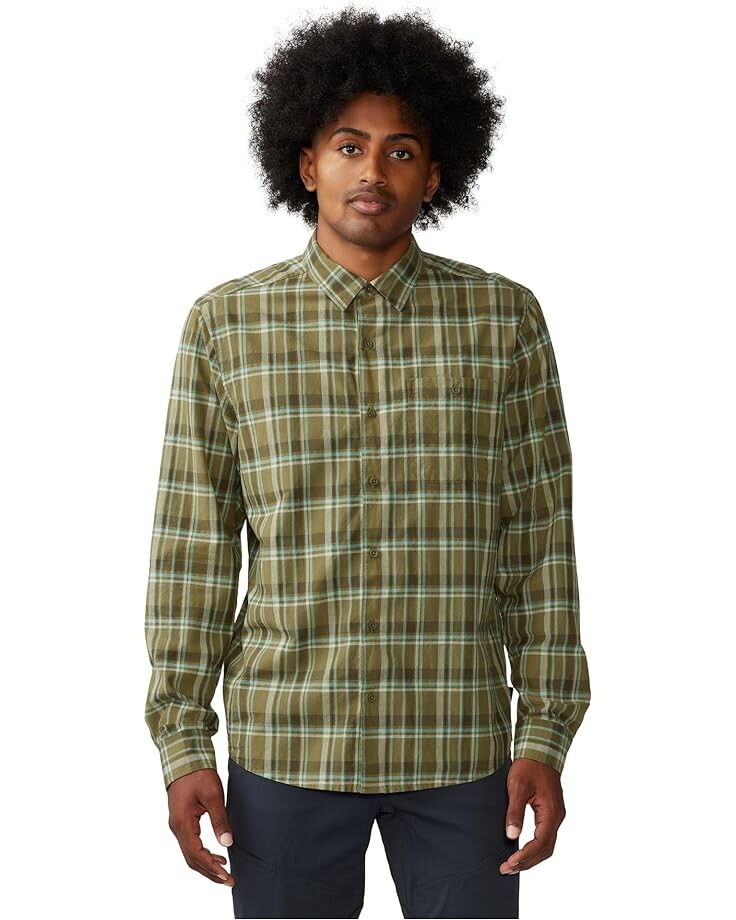 Рубашка Mountain Hardwear Big Cottonwood Canyon Long Sleeve, цвет Combat Green Trailhead Plaid
Рубашка Mountain Hardwear Big Cottonwood Canyon Long Sleeve, цвет Combat Green Trailhead Plaid