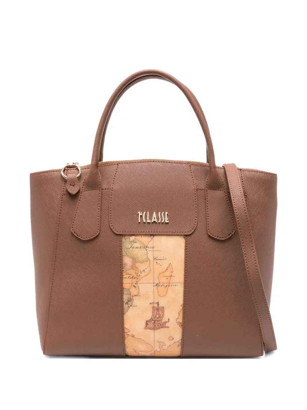 Сумка-тоут из гео-кожи ALVIERO MARTINI 1° CLASSE, коричневый
Сумка-тоут из гео-кожи ALVIERO MARTINI 1° CLASSE, коричневый