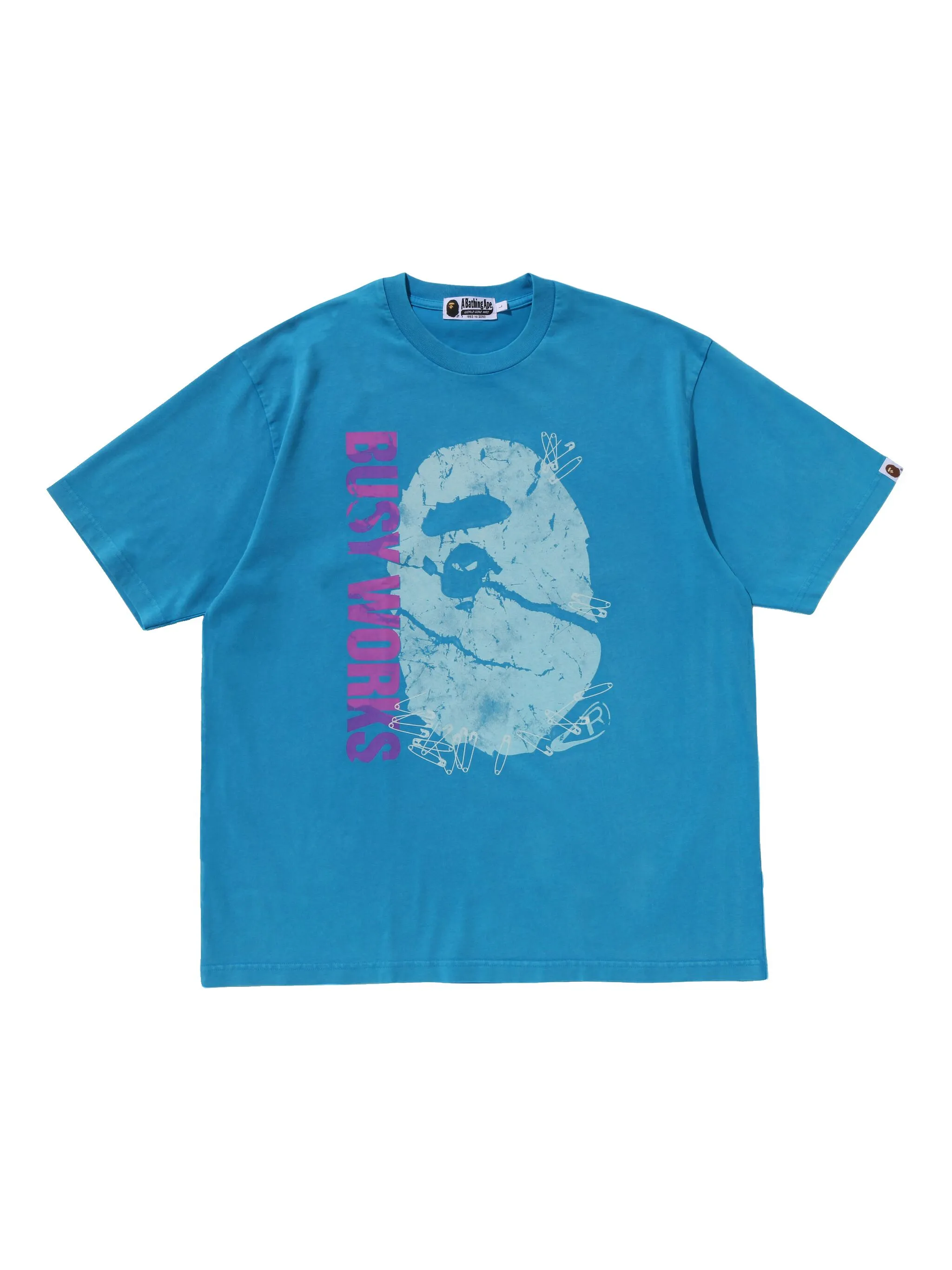 Футболка с графичным принтом A Bathing Ape, синий
Футболка с графичным принтом A Bathing Ape, синий