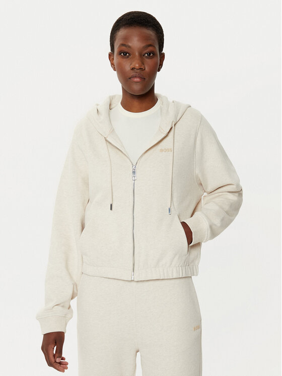 Толстовка обычного кроя Boss, бежевый 
Толстовка обычного кроя Boss, бежевый