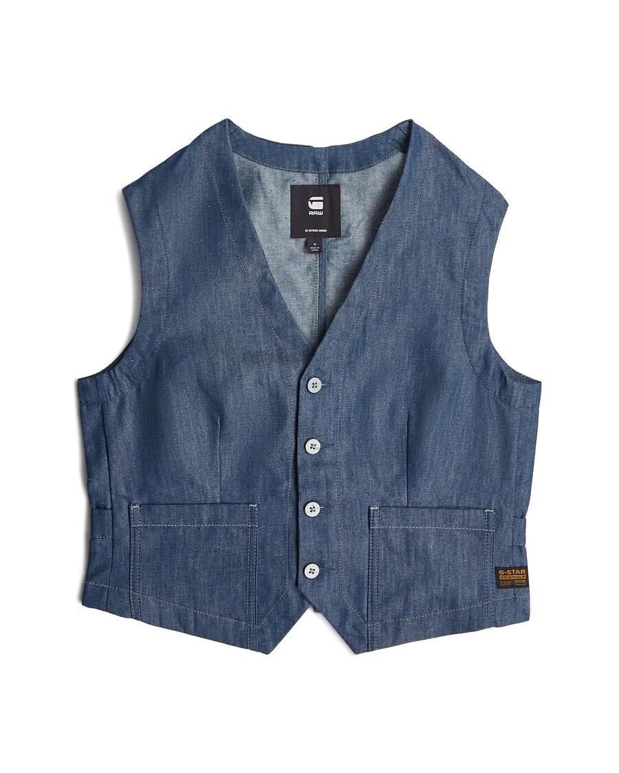 Костюмный жилет G-STAR, Blue Denim
Костюмный жилет G-STAR, Blue Denim
