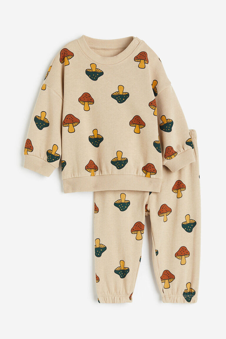 Комплект из двух толстовок H&M, бежевый
Комплект из двух толстовок H&M, бежевый