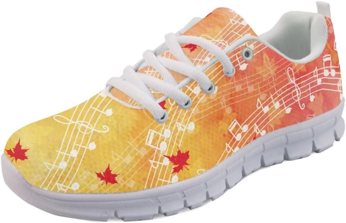 Женские осенние кроссовки на шнуровке, повседневные слипоны для бега и ходьбы, спортивная обувь для женщин Getelinseng, Autumn Music Notes
Женские осенние кроссовки на шнуровке, повседневные слипоны для бега и ходьбы, спортивная обувь для женщин Getelinseng, Autumn Music Notes