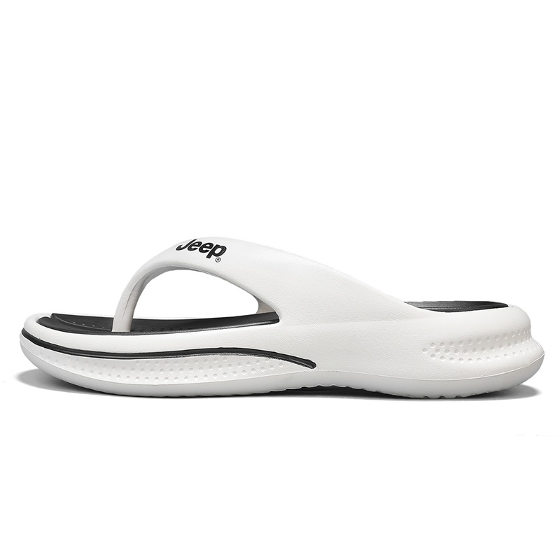 Jeep Быстросохнущие антибактериальные шлепанцы мужские бело-черные, цвет White Black
Jeep Быстросохнущие антибактериальные шлепанцы мужские бело-черные, цвет White Black