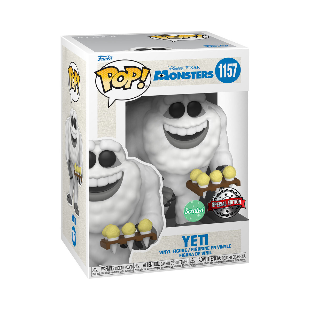 Funko POP! Дисней Пиксар, коллекционная фигурка, Корпорация монстров, Йети, 1157
Funko POP! Дисней Пиксар, коллекционная фигурка, Корпорация монстров, Йети, 1157