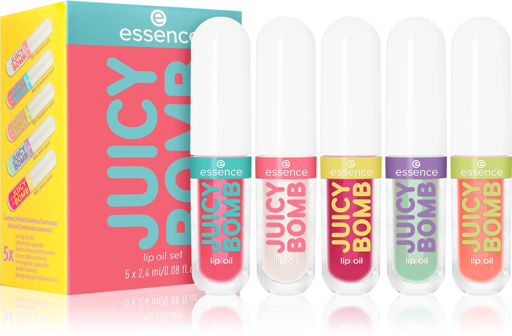 Подарочный набор для губ Juicy Bomb Essence, 5 шт
Подарочный набор для губ Juicy Bomb Essence, 5 шт