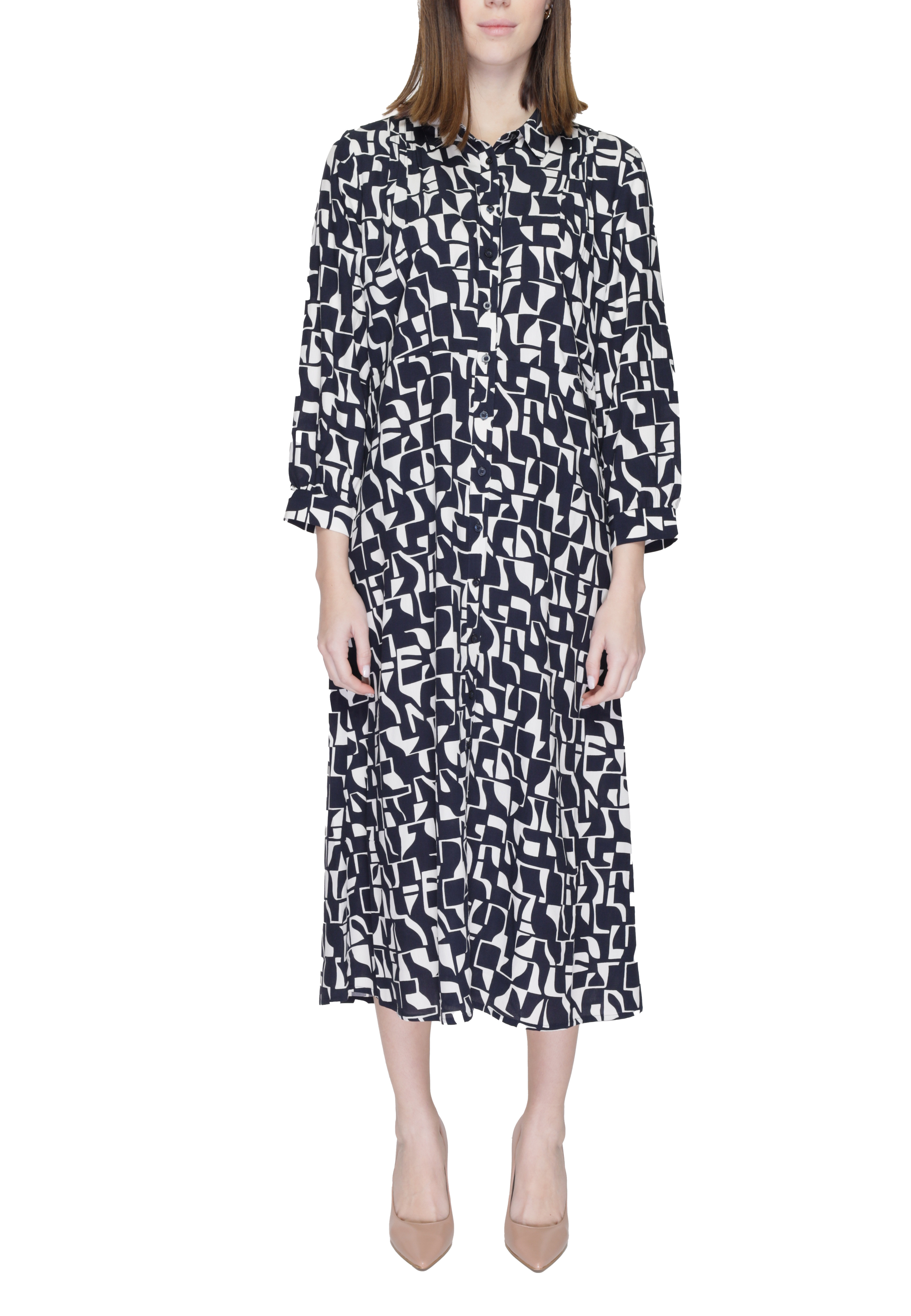 Платье Street One с узором, синий
Платье Street One с узором, синий