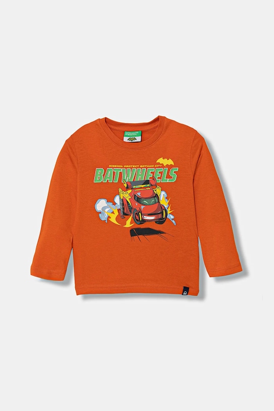 Детская хлопковая кофта с длинным рукавом United Colors Of Benetton, оранжевый
Детская хлопковая кофта с длинным рукавом United Colors Of Benetton, оранжевый