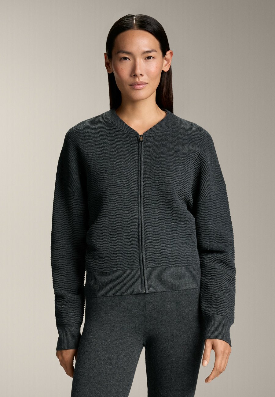 Кардиган OYSHO STRUCTURED ZIP-THROUGH, Dark Grey
Кардиган OYSHO STRUCTURED ZIP-THROUGH, Dark Grey