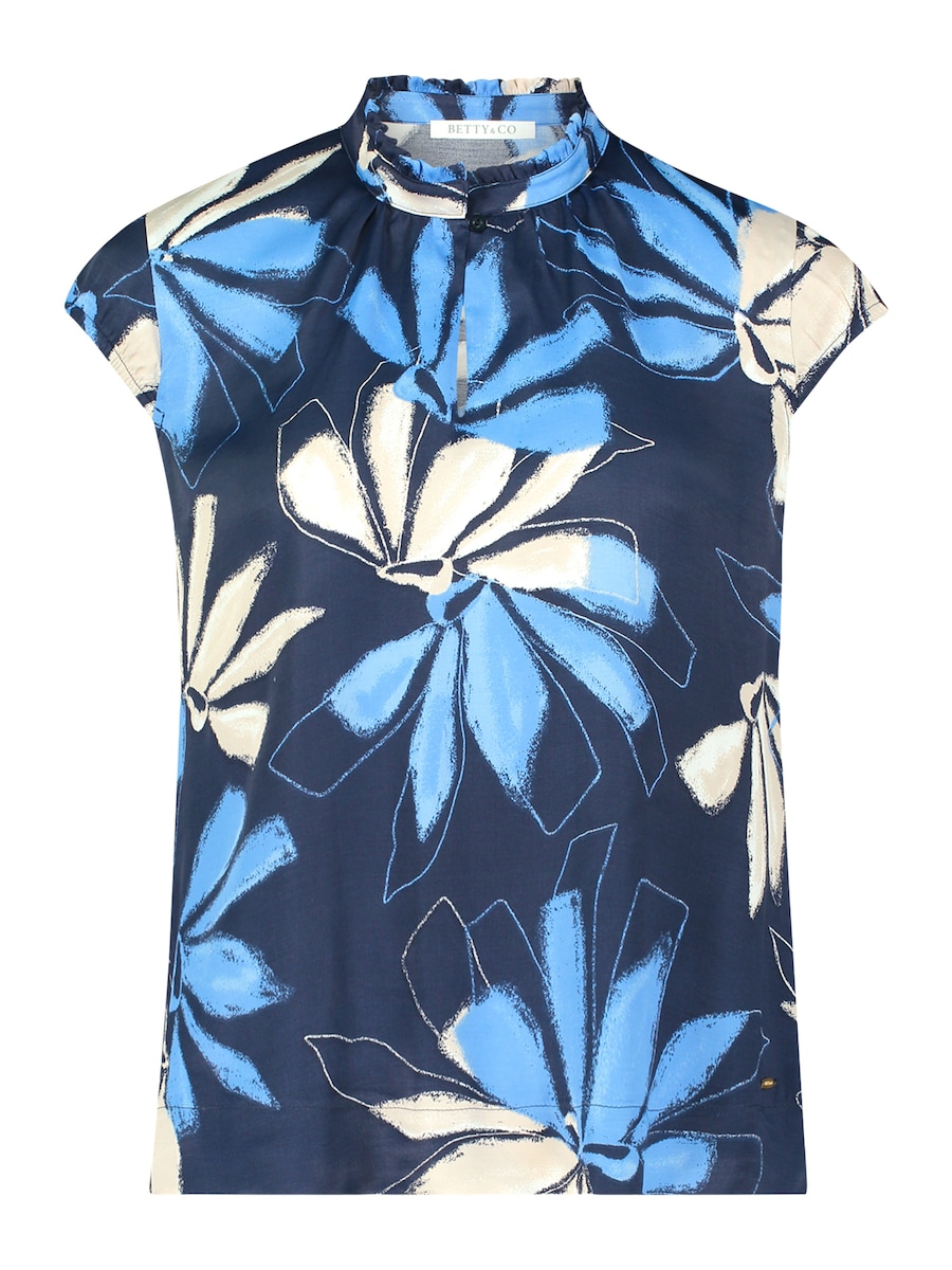 Блуза Betty & Co, темно-синий/светло-синий
Блуза Betty & Co, темно-синий/светло-синий
