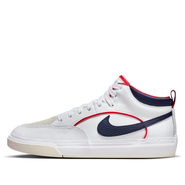 Кроссовки react leo sb 'white midnight navy' Nike, белый
Кроссовки react leo sb 'white midnight navy' Nike, белый