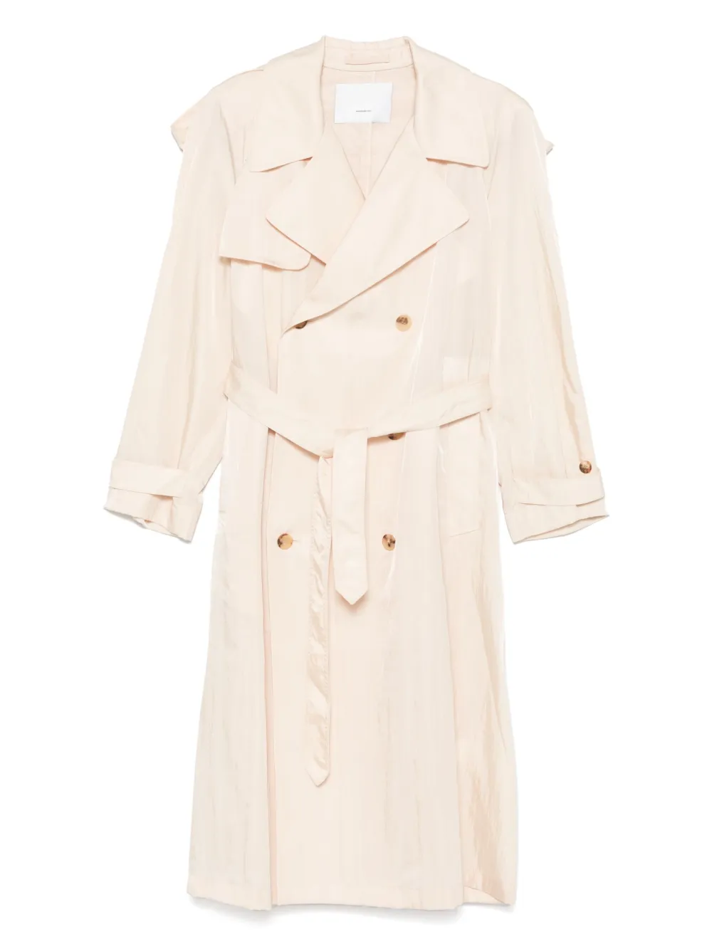 Тренч с поясом WARDROBE.NYC, нейтральный
Тренч с поясом WARDROBE.NYC, нейтральный