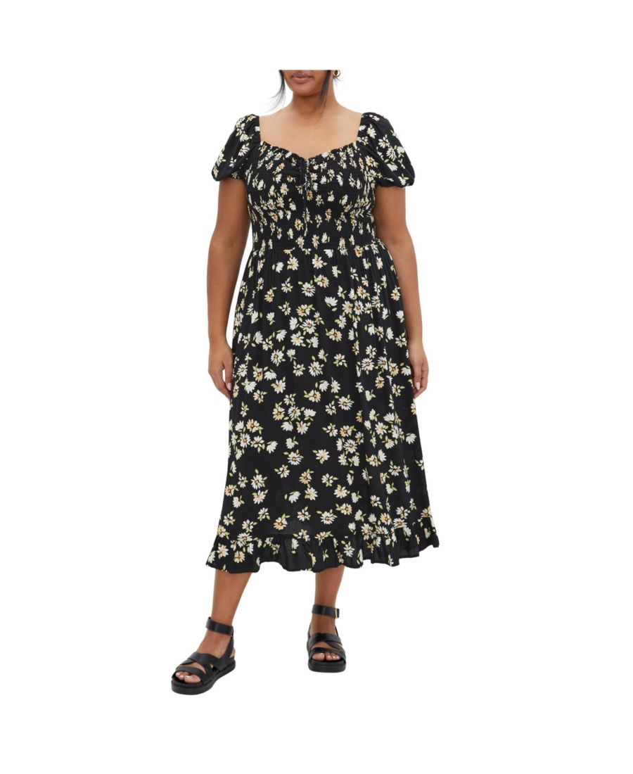 Платье-миди Emie с принтом больших размеров CITY CHIC, Daisy
Платье-миди Emie с принтом больших размеров CITY CHIC, Daisy