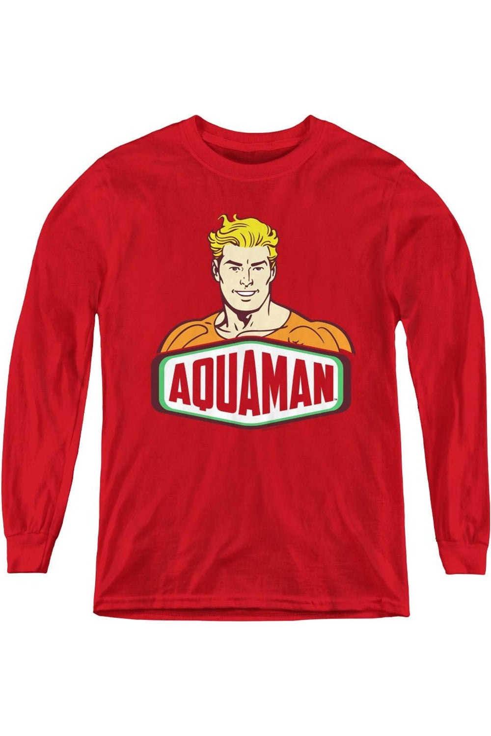 Футболка с длинным рукавом Aquaman Sign Youth от DC Comics Gildan, красный
Футболка с длинным рукавом Aquaman Sign Youth от DC Comics Gildan, красный