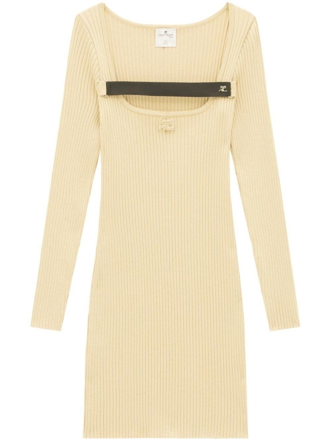 Courrèges платье в рубчик, серый
Courrèges платье в рубчик, серый