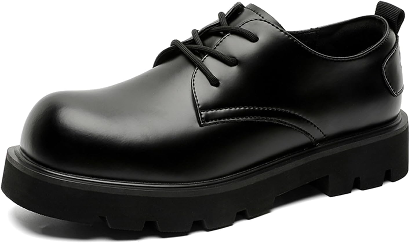 Мужские кожаные туфли с массивным каблуком на платформе, шнуровкой типа оксфорды, увеличивающие рост, с круглым носком, противоскользящей подошвой, легкие, винтажные повседневные дерби для свадьбы, вечеринки, официального офиса или работы Houdbd...
Мужские кожаные туфли с массивным каблуком на платформе, шнуровкой типа оксфорды, увеличивающие рост, с круглым носком, противоскользящей подошвой, легкие, винтажные повседневные дерби для свадьбы, вечеринки, официального офиса или работы Houdbd...