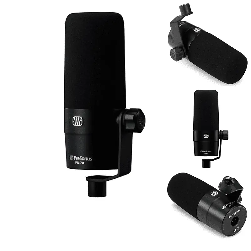 Динамический микрофон PreSonus PD-70 Cardioid Broadcast Dynamic Microphone
Динамический микрофон PreSonus PD-70 Cardioid Broadcast Dynamic Microphone