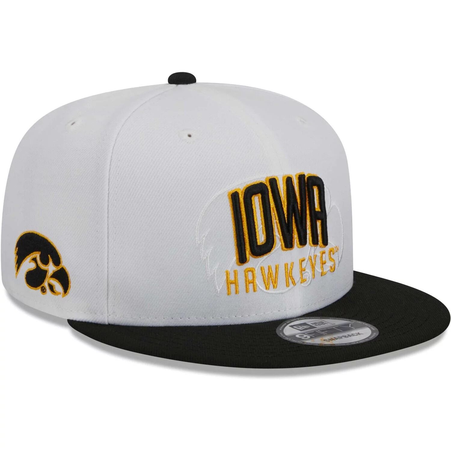 Мужская двухцветная кепка New Era белого/черного цвета Iowa Hawkeyes 9FIFTY Snapback
Мужская двухцветная кепка New Era белого/черного цвета Iowa Hawkeyes 9FIFTY Snapback