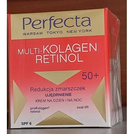 Perfecta Multi-Collagen Retinol Укрепляющий крем для лица против морщин 50+ — в фольге, Dax Perfecta
Perfecta Multi-Collagen Retinol Укрепляющий крем для лица против морщин 50+ — в фольге, Dax Perfecta