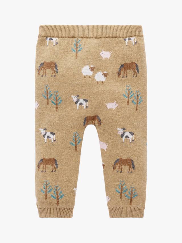 Детские леггинсы On The Farm из хлопка и шерсти Purebaby, Farm Jacquard
Детские леггинсы On The Farm из хлопка и шерсти Purebaby, Farm Jacquard