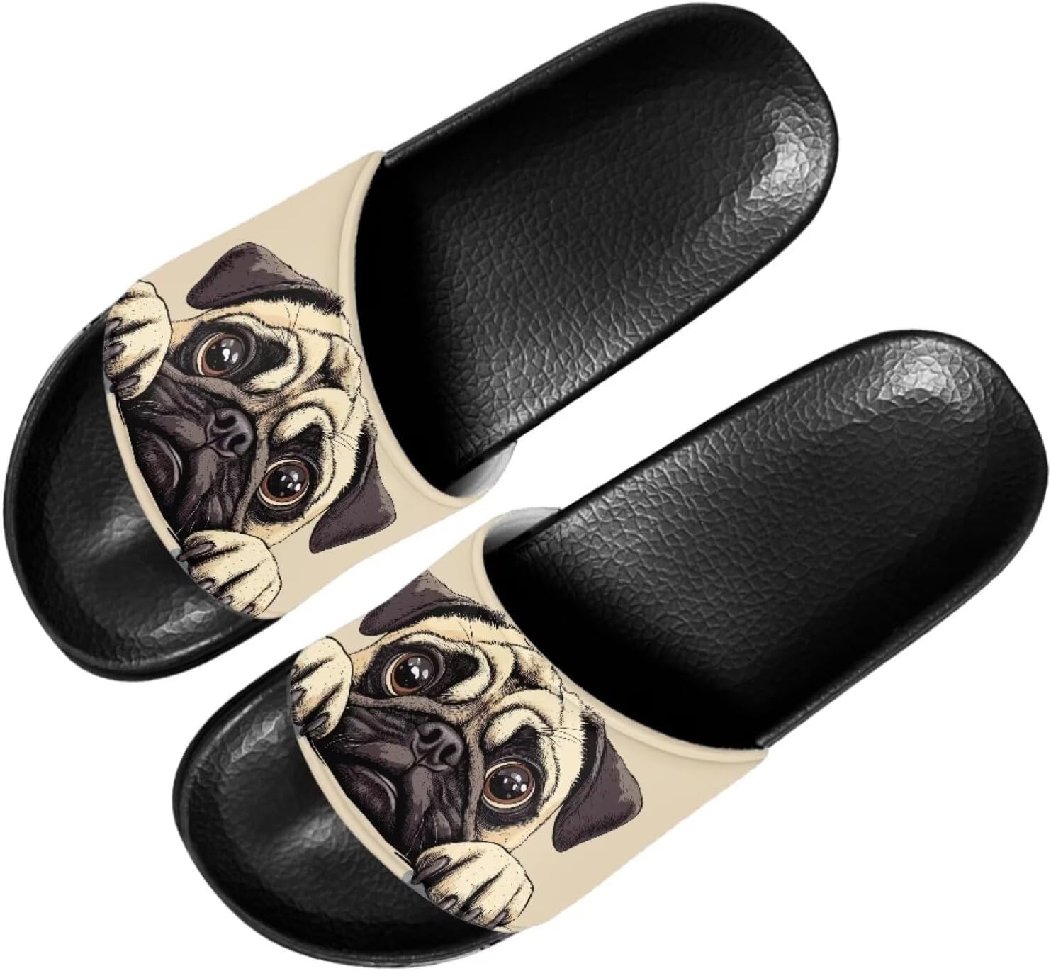 Мужские и женские слайд-сандалии Forchrinse с ярким тай-дай рисунком бабочки, легкие тапочки с открытым носком для комфорта, для дома и улицы, Cute Pug
Мужские и женские слайд-сандалии Forchrinse с ярким тай-дай рисунком бабочки, легкие тапочки с открытым носком для комфорта, для дома и улицы, Cute Pug