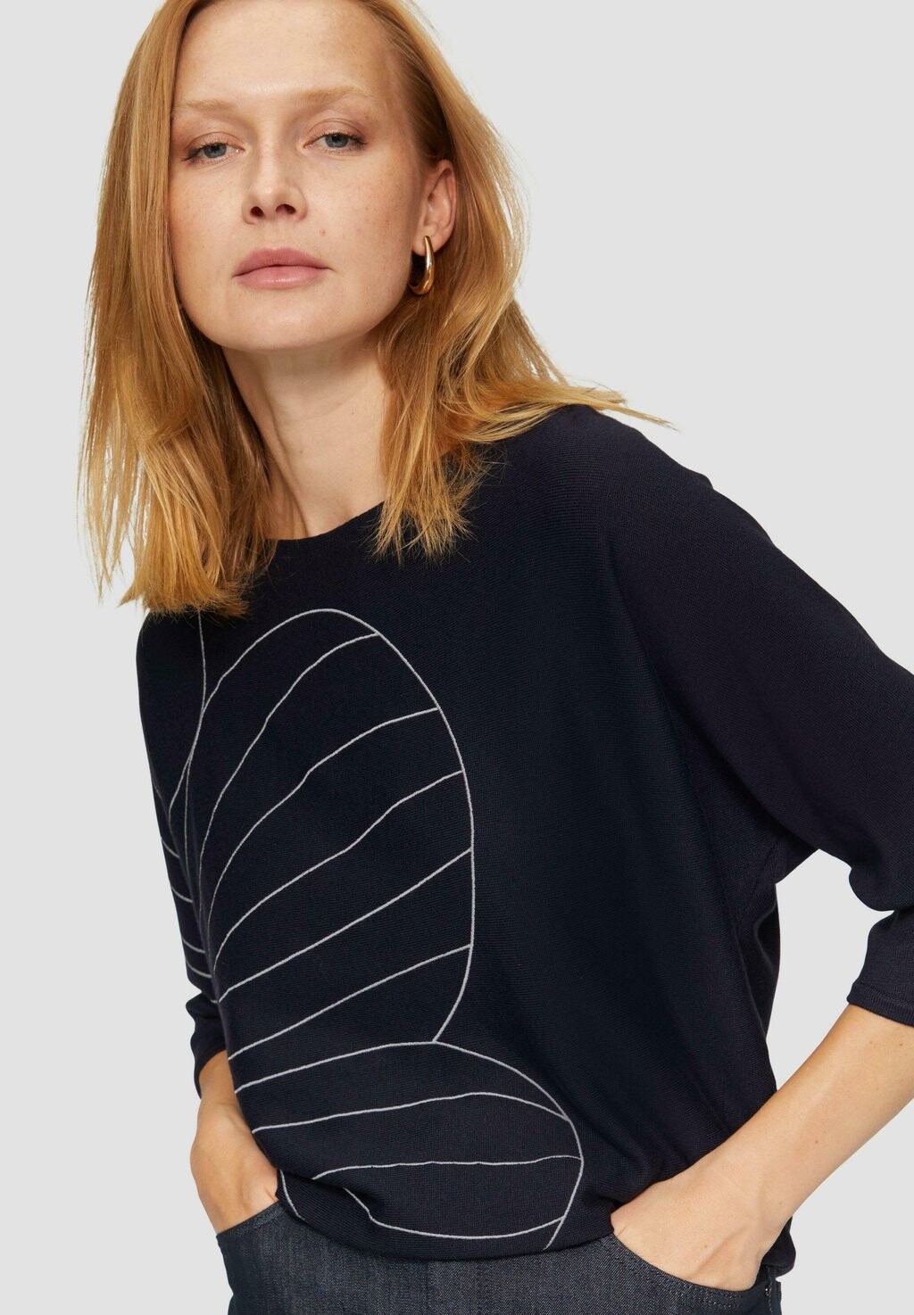 Джемпер MIT FLEDERMAUSÄRMELN s.Oliver BLACK LABEL, темно-синий
Джемпер MIT FLEDERMAUSÄRMELN s.Oliver BLACK LABEL, темно-синий