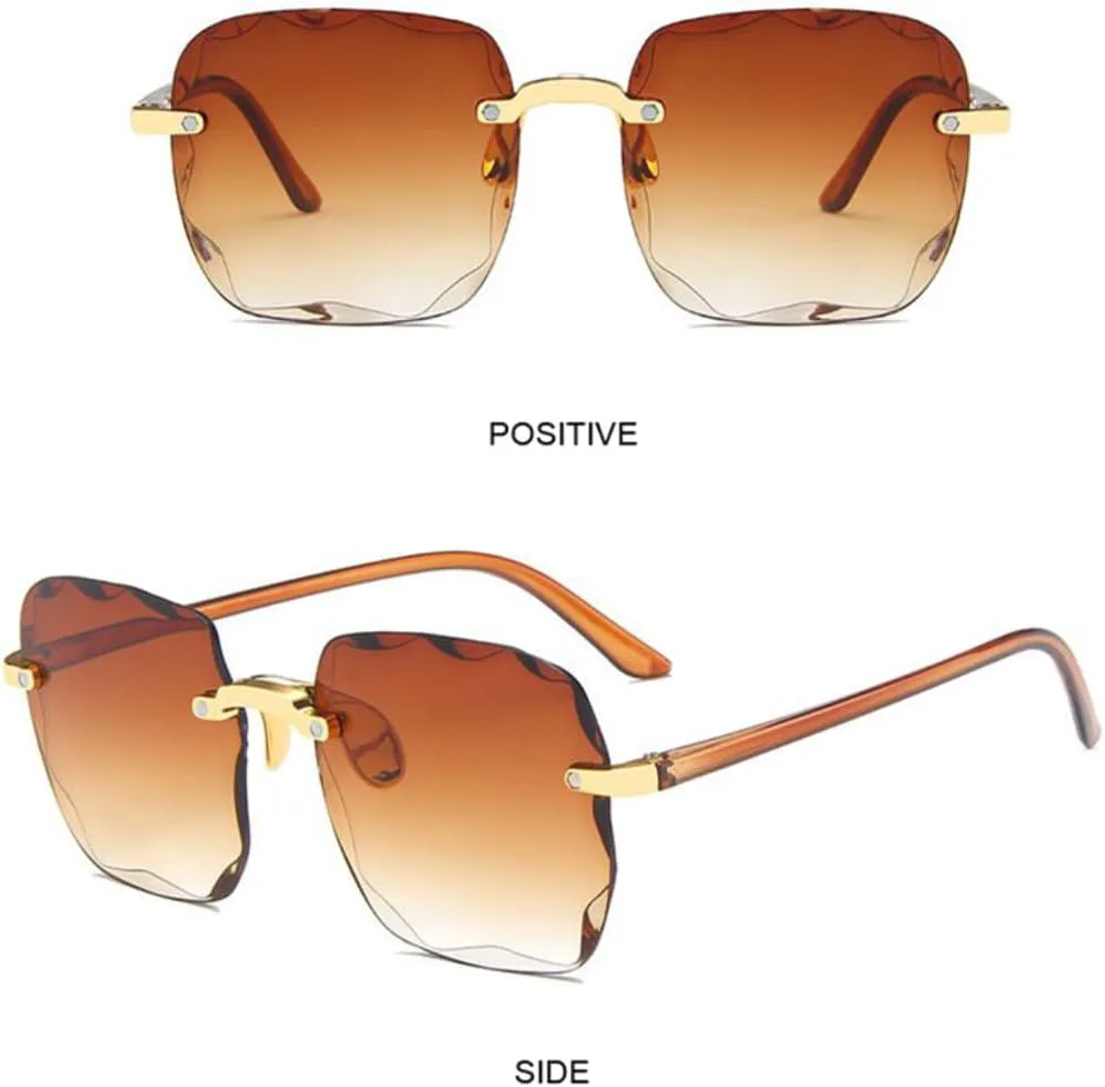 Солнцезащитные очки с защитой UV400 | Без оправы, градиентные линзы | для женщин и мужчин, для занятий спортом на открытом воздухе и вождения (05) LXLHWN, 07
Солнцезащитные очки с защитой UV400 | Без оправы, градиентные линзы | для женщин и мужчин, для занятий спортом на открытом воздухе и вождения (05) LXLHWN, 07