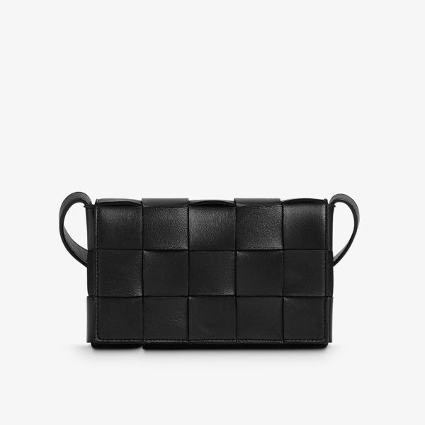 Маленькая кожаная сумка через плечо Cassette Intrecciato Bottega Veneta, черный
Маленькая кожаная сумка через плечо Cassette Intrecciato Bottega Veneta, черный