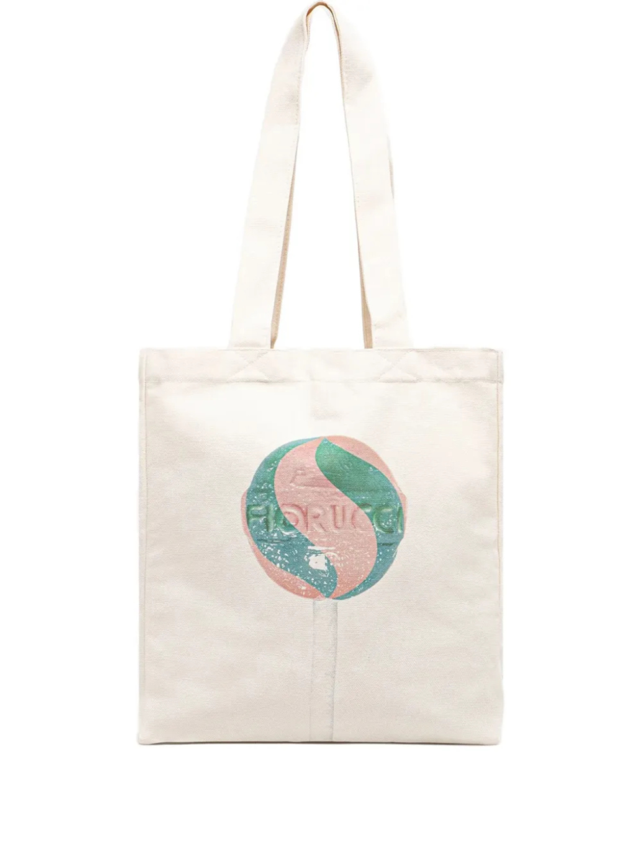 Сумка-тоут из холста с принтом леденцов Fiorucci, белый
Сумка-тоут из холста с принтом леденцов Fiorucci, белый