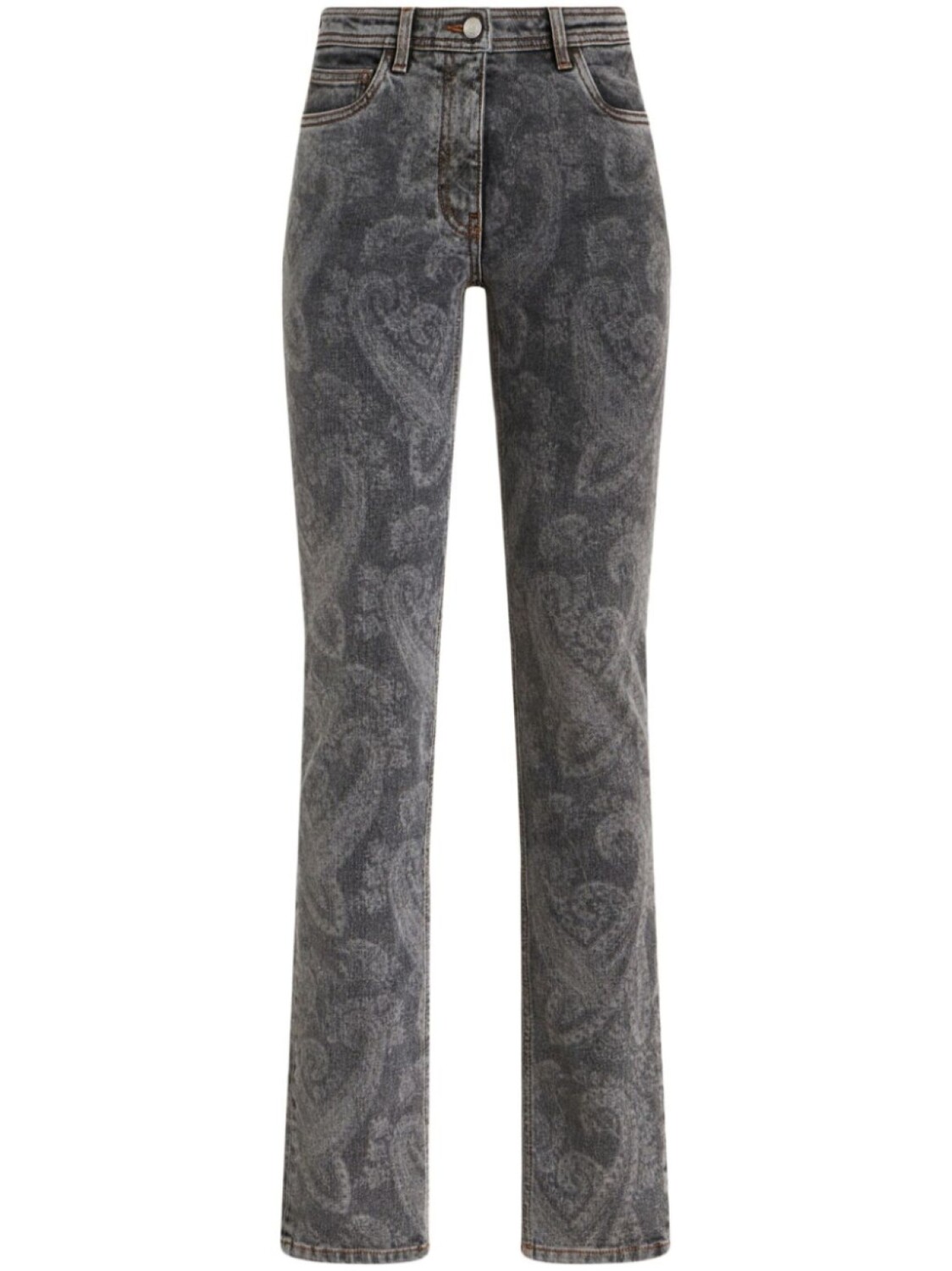 ETRO прямые джинсы с завышенной талией и принтом пейсли, серый
ETRO прямые джинсы с завышенной талией и принтом пейсли, серый