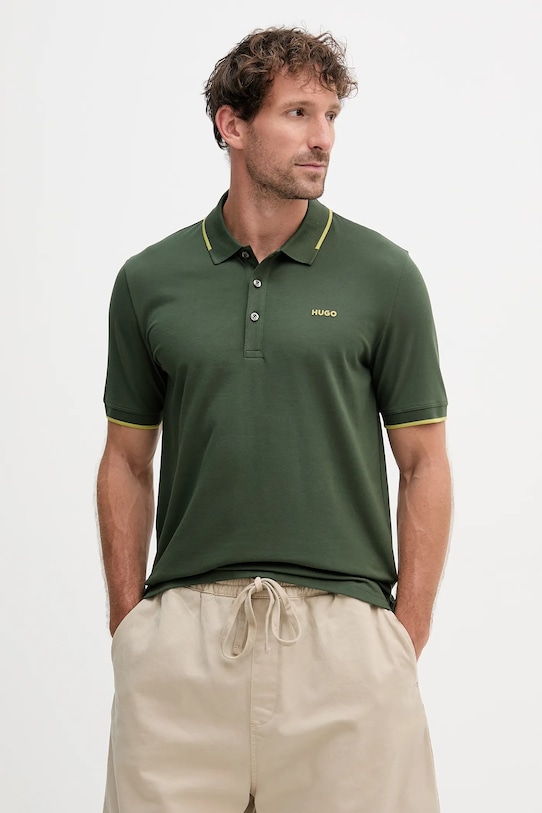 Рубашка-поло HUGO, зеленый
Рубашка-поло HUGO, зеленый